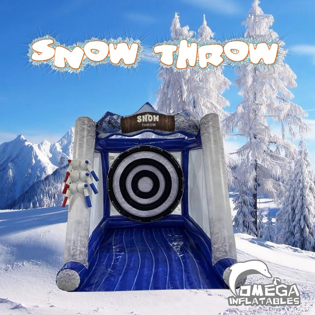 Inflatable Snow Throw Game