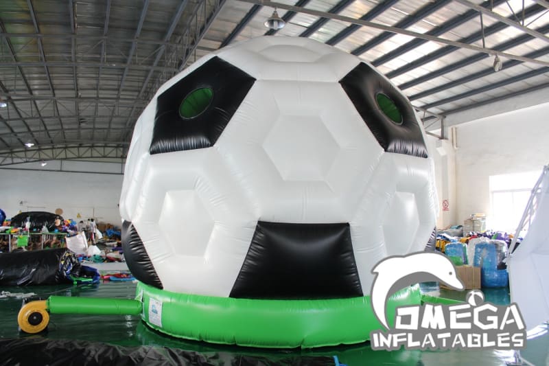 Soccer Shape Inflatable Bouncy Castle