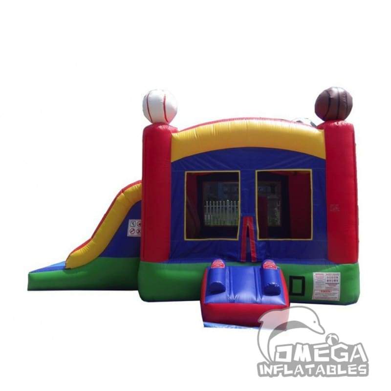 Sports Kids Dual Lane Slide Combo