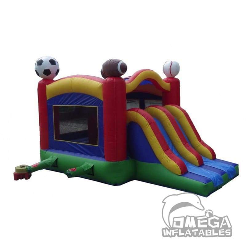 Sports Kids Dual Lane Slide Combo