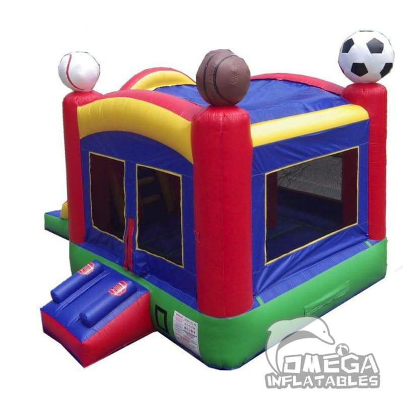 Sports Kids Dual Lane Slide Combo