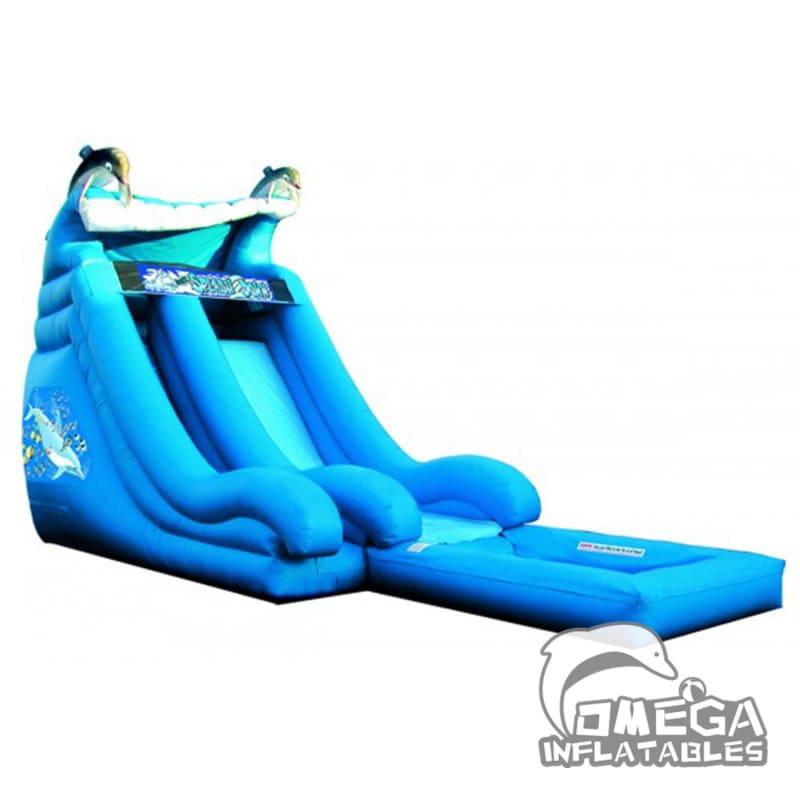 Super Splash Down Slide With Pool