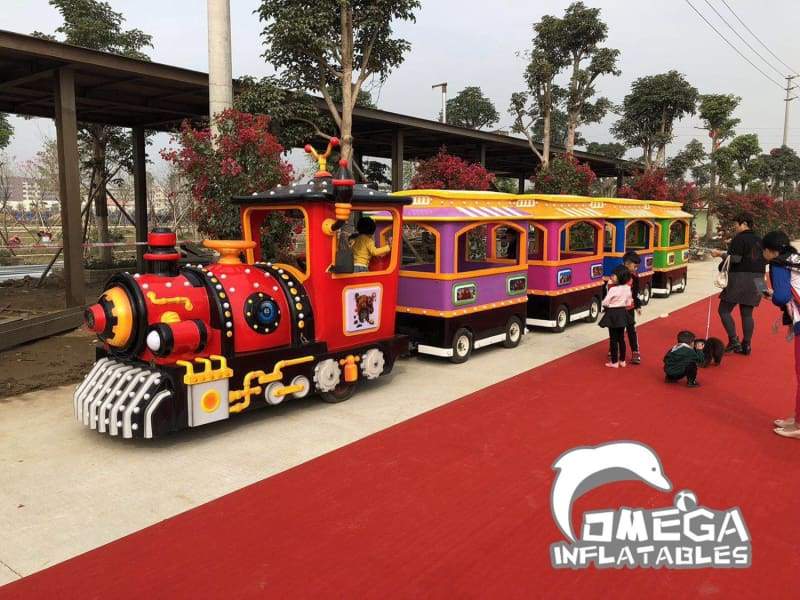 Omega Inflatables Factory - Trackless Train