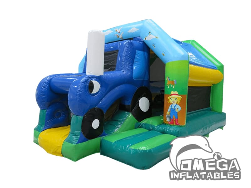 Tractor Front Slide Bouncer (DISCO READY)