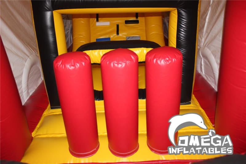 Omega Inflatables Factory - Transformers Truck Inflatable Obstacle Course