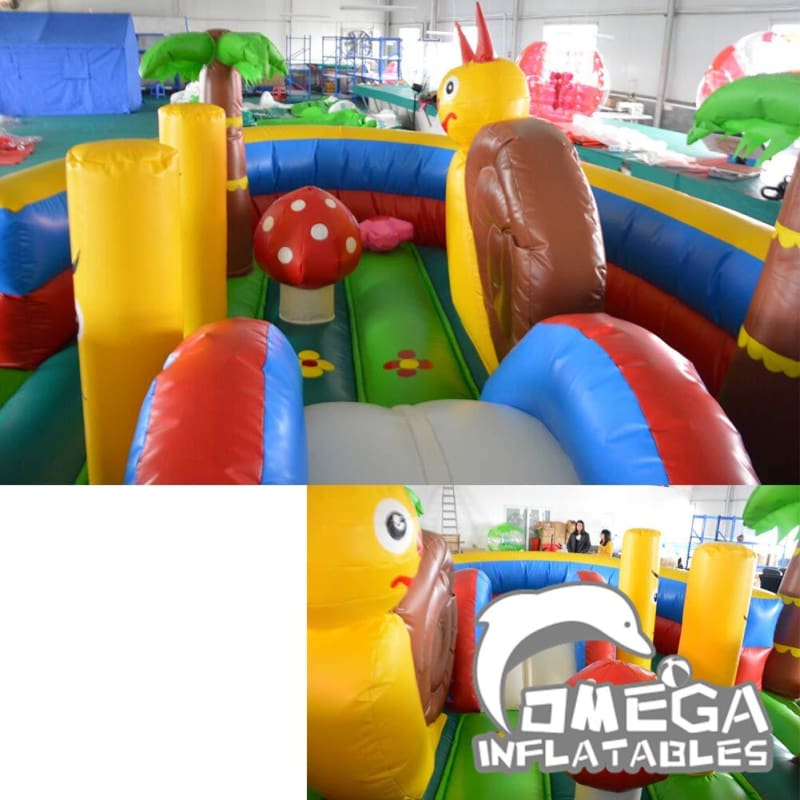 Tropical Inflatable Playground