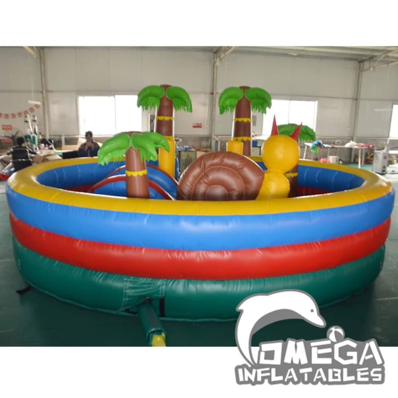 Tropical Inflatable Playground