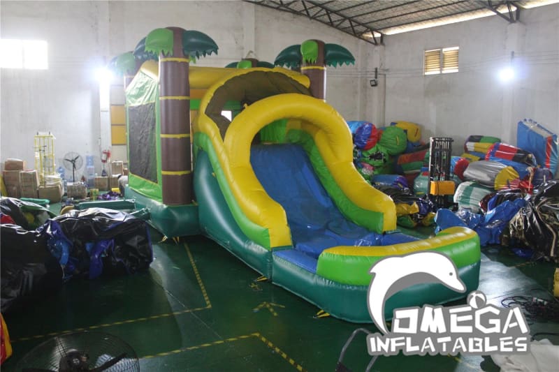 Tropical Rush Inflatable Wet Dry Combo