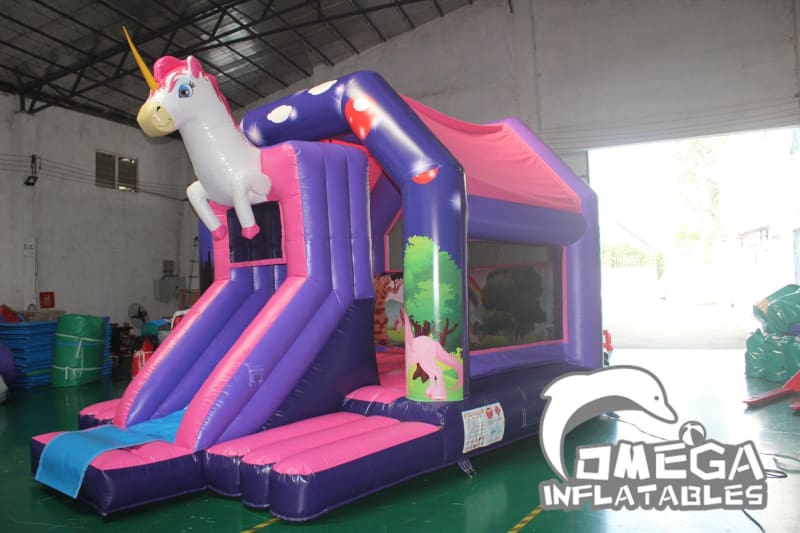 Unicorn Disco Bouncy Castle