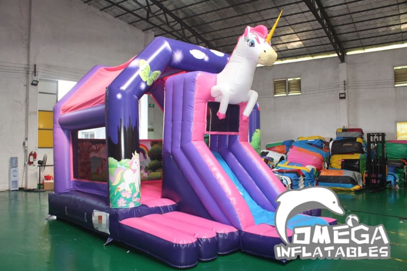 Unicorn Disco Bouncy Castle