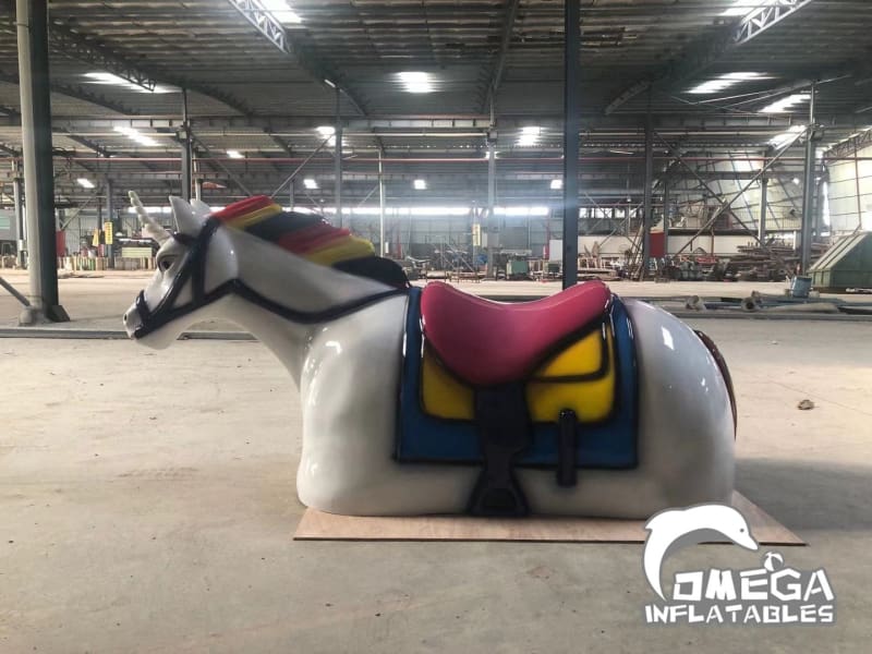 Unicorn Sit Exchange with Mechanical Bull - 6.39x3.77x1.64FT (1.95x1.15x0.5M) / 110LB (50KG) / 1.12CBM / Without Blower
