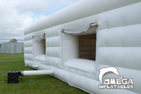 Omega Inflatables Factory - Unique White Inflatable House