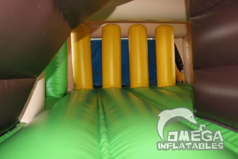 Western Cowboy Adventures Inflatable Obstacle Course
