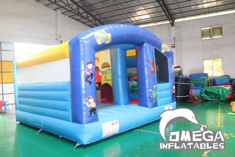Wiggles Inflatable Castle Combo
