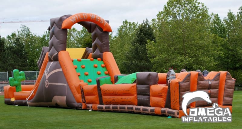 Wild West Inflatables Obstacle Course