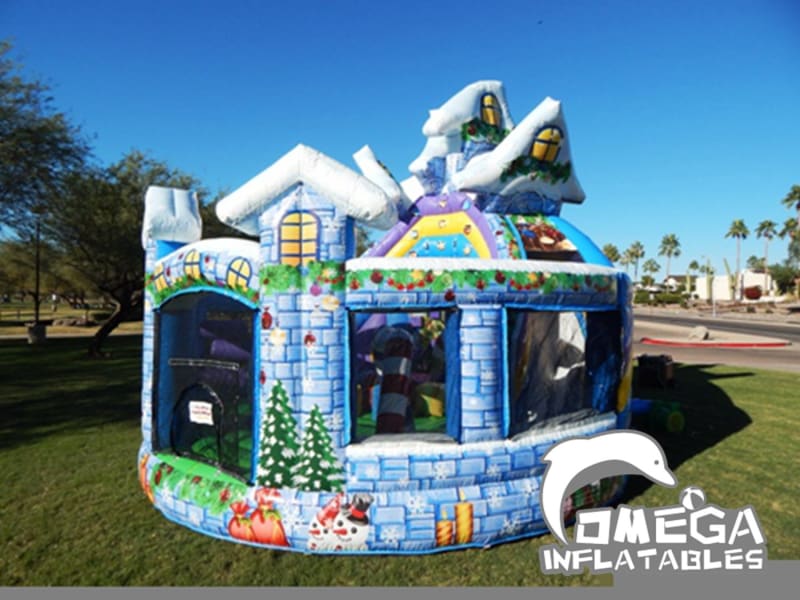 Winter Wonderland Inflatable Playground