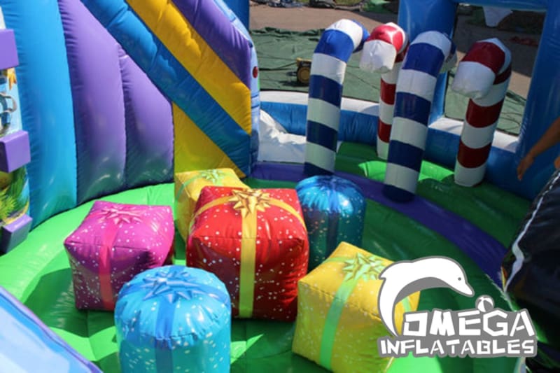 Winter Wonderland Inflatable Playground